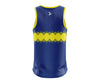 Custom Singlet Blue & Yellow Diamonds